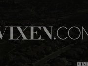 VIXEN Babysitter Kimmy Granger FFM Threesome with Sydney Cole 1/16