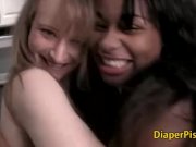 Lesbian interracial diaper fetish 13/16