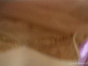 Divine blonde sucking the dick of mature guy 9/16