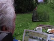 Fat grandpa ass licking tight pussy fucking for an 18 years old teenie 1/16