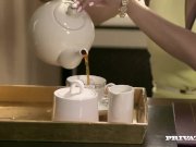 Asian Babe Sharon Lee Gets Takes a Cumshot to her Big Tits 1/16