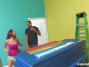 Naturally busty Natasha invites him over to fuck 2/16