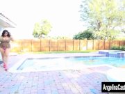 Angelina Castro Sucks Off the Poolboy! 1/16