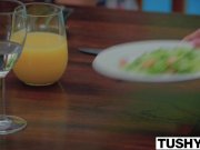 TUSHY First Anal For Blonde Scarlet Red 3/16