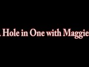 Busty Golfer Maggie Green Gets A Hole in One! 1/16