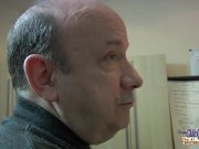 Slutty young nurse mouth checking old man penis in 69 fuck 1/16