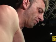 Brit sub slut squirting after getting spanked 16/16