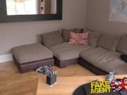 FakeAgentUK Perfect ass and tits ebony chick demands good hard fucking 6/16