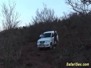 african deepthroat safari orgy 16/16