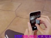 Caught jerking off little sister offers tight pussy 3/16