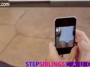 Caught jerking off little sister offers tight pussy 4/16