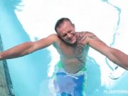 Fat Wife Finds and Fucks Stranger in a Pool 5/16