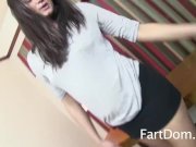 Cece Stone Facesitting And Farting on Slacker Boyfriend 10/16