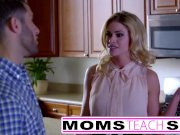 MomsTeachSex - Showing My Teen Daughter How To Suck Big Cock 7/16