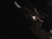 Brunette slave dominant by bondage pain swallows cumshot outdoor fucked 12/16