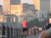 Jeny Smith  bottomless flashing in public 6/16