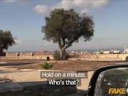 Fake Cop British blonde slut fucked in Spain 2/16