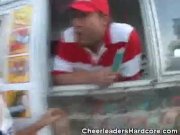 Cheerleader Sucks On Ice Cream Guys Cock 3/16