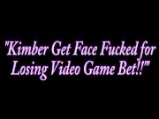 Kimber Lee Loses Bet Gets Face Fucked 1/16