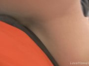 Smutty chick likes the good old dick rubbing 7/16