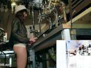 Jeny Smith naked barmaid on duty 13/16