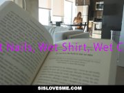 SisLovesMe - Step-Sis Fucked While Doing HW 6/16