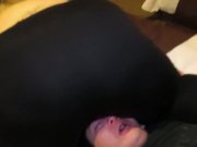 Sexy SSBBW Mandy Majestic Smothers A Tiny Willing Fan 13/16