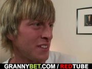 Granny in stockings gets screwed 2/16