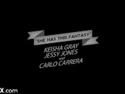 EroticaX Keisha Grey Wants 2 Big Cocks 1/16