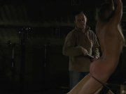 Face slapped and bdsm fucked blonde slave swallows sub cumshot 7/16