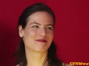 CFNM bffs sharing cock at henparty 4/16