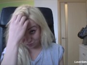 Beautiful smile of the prettiest amateur blonde ever 10/16