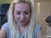 Beautiful smile of the prettiest amateur blonde ever 14/16