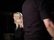 Sexual slave Nesty rough suspended in bdsm is painfully waxed 10/16