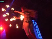 Dorothy Black going topless and playing with fire 5/16