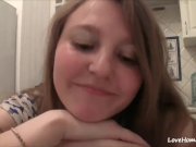 Hottie with a pretty face using her webcam 12/16