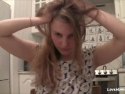 Hottie with a pretty face using her webcam 15/16