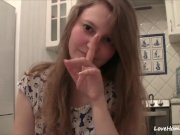 Hottie with a pretty face using her webcam 16/16