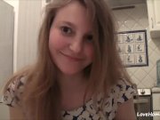 Hottie with a pretty face using her webcam 7/16