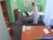 FakeHospital Horny Russian babe strips and fucks her doctor 4/16