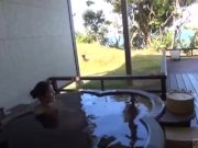 Subtitles Japanese mature Tae in outdoor onsen 2/16