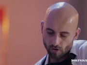 Perky Tit Anna Polina Gets Some Rough DP 9/16