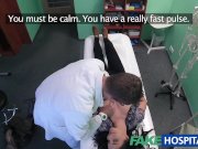 FakeHospital Hot Tattoo Patient cured with hard cock treatment 4/16