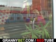 He picks up old fatty and bangs her hard 6/16