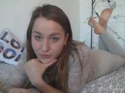 Revealing the tight pussy to the webcam fans 1/16
