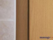 Massage Rooms Tight teen spied on before hard fucking 1/16