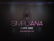 Lady Dee anal sex while masturbating her pussy 2/16