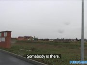 Public Agent Young Russian Speads Legs For Cash 5/16