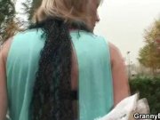 Old granny pleases an young stud 4/16