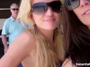 Busty blonde Samantha Saint's sexy vacation 14/16